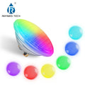 Refined Resin Filled Thick Glass LED Pool Light Par56 18W/24W/35W IP68 Waterproof Underwater Landscape Lighting High CRI 90