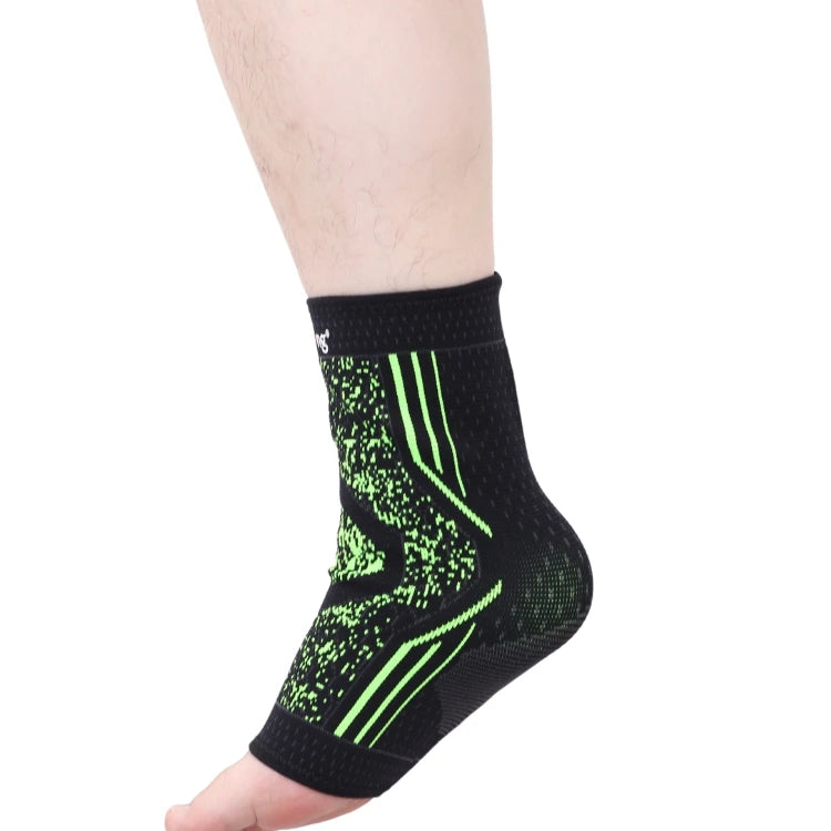 2025 Direct Factory Selling Non-Skid Elastic Ankle Compression Sleeve Breathable Support Straps Hook Loop Closure for Sports