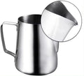 350/550/900/1500ml Stainless Steel Coffee Milk Jugs Latte Art Espresso Cappuccino Frothing Jug Milk Frothing Pitcher