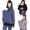 Multi-functional 3-in-1 Kangaroo Hooded Women's Hoodie in Stock (pouch Removable)