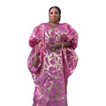 Chic Support African Style Clothing Jacquard Fabric Latest African Dress Styles Luxury Moroccan Dresses