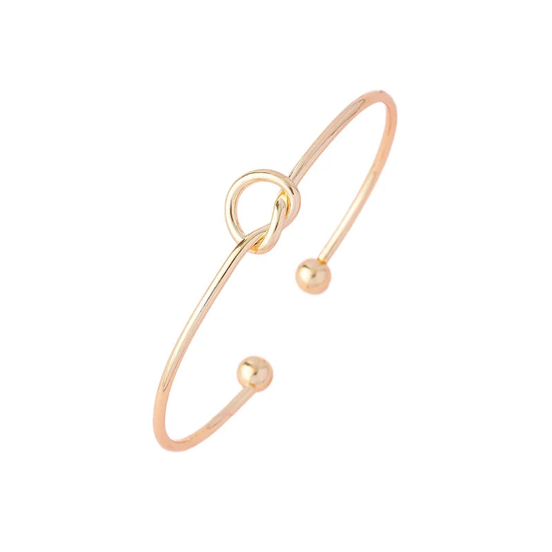 High-End Adjustable Alloy Cuff Bracelet for Girls Fine Jewelry Fashion Cuff Bracelets at a Great Price