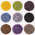 Genuine Quartz Gemstone Chips 3-5 mm Loose Undrilled Semi Tumbled Mini Crystals for Home Decoration Bulk Lots