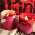 DIY Food Grade Silicone Love Candle Cup Dropping Gel Mold for Valentine's Day Couple Pen Holder Silicone Mold Romantic Dating