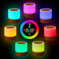 RGB Night Lamp Camping Light Atmosphere Night Lights Bedside Lamps Color Changing Tent with Remote Touch Control for Bedroom Dec MegaBDM