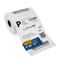 4x6 Inch 100x150mm 250 Labels Blank Direct Thermal Shipping Label Roll Compatible for Printers