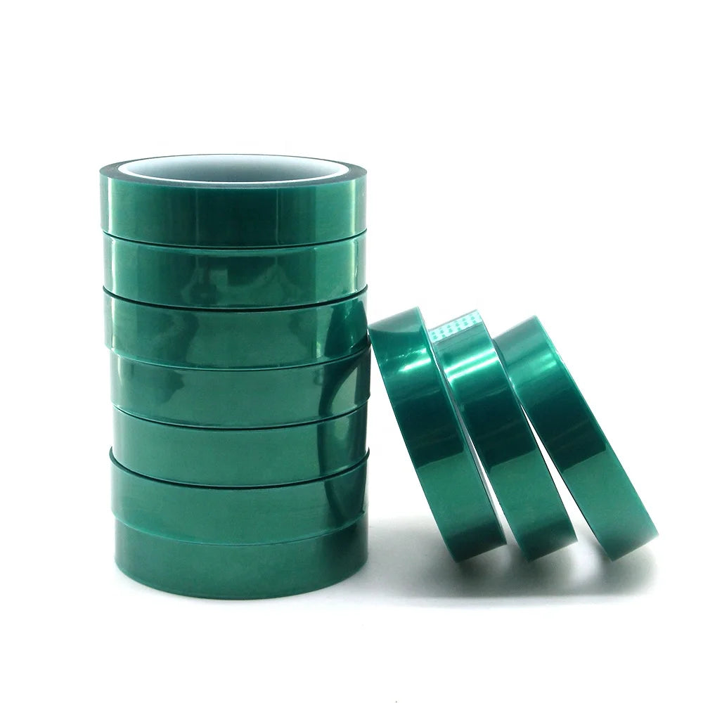 Pet Non-Residue Plating Silicone Insulation Tape for Automotive Spraying Baking Paint Masking