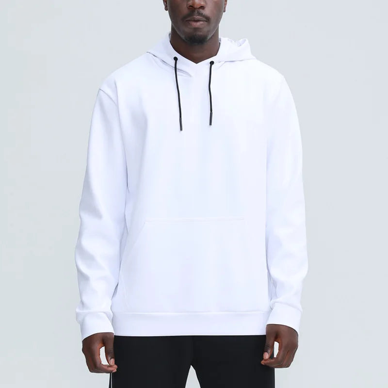 EH-063 Soft Fabric 50%cotton 50% Polyester Hoodie Sport Gym Training Pullover Hiking Dryfit Active Wear Custom Hoodie Men