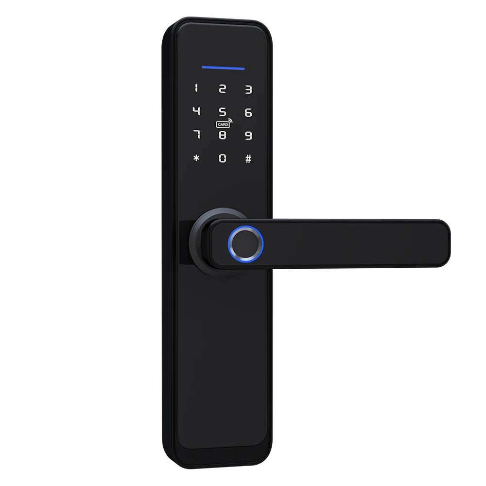 Zemismart Tuya Smart Locker WiFi Fingerprint Lock Work with Phone App Alexa Google Home Smart Door Lock