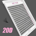 Abonnie Pre Made Lash Fans Long Short Stem Pre-made Lashes Trays Promade Eyelash Extensions Pointy Base Premade Volume Fans