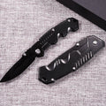 Custom Wholesale Stainless Steel Tactical Pocket Outdoor Hunting Camping Survival Folding Knife Paring Knife