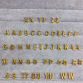Wholesale 26 Alphabet Metal Initial Name Letter Beads for Jewelry Making Accessories
