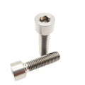 Titanium Hex DIN Plain Finish Bicycle Stem Bolt Screws M10
