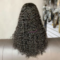Human Hair Peluca250 Density Human Hair WigSDD 22 Inch Luxury Curl 5X5 Lace Closure Nature Color Wig