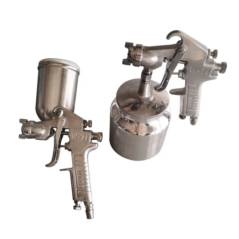 W-71 Car Paint Spraying Pneumatic Spray Gun Top Paint Primer Furniture Spray Paint 1.5 Caliber High Atomization