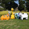 Customized Big Outdoor Theme Park Fiberglass Sculpture Dinosaur Chair