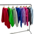 Wholesale Unisex Hoodie Set Printed Logo Double Layer Hoodies Cotton Fabric Long Sleeve Oversized Hoodies