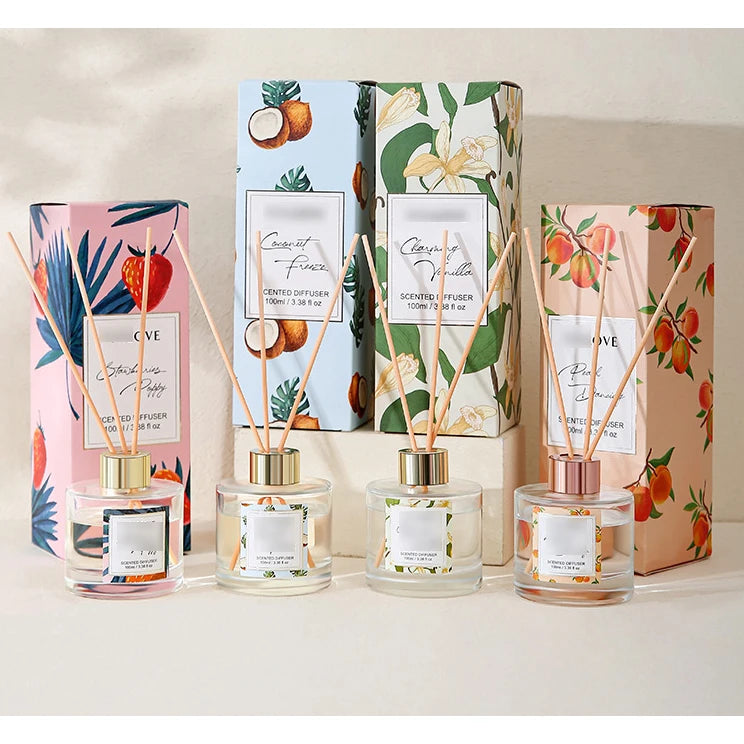 Fruit Aromatherapy Set Peach Strawberry Coconut Hot Fire Free Aromatherapy Interior Decoration air Purification
