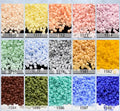 Miyuki Delica Beads 1.6 mm [19 Color Matte Opaque 3 ]10g Pack
