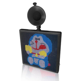 Wireless App-Programmable Smart LED Display Board for Cars Cute Emoticon LED Light for Indoor Use