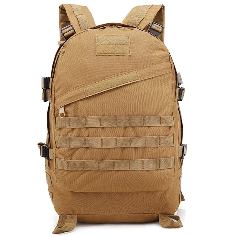 LUPU Camouflage 3D Assault Backpack Waterproof Tactical Rucksack Internal Frame Polyester Lining Fashion Style Oxford Material