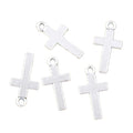 Charms Double Sided Cross 24x13mm Handmade Making FitVintage Tibetan Silver Color PendantsDIY for Bracelet Necklace