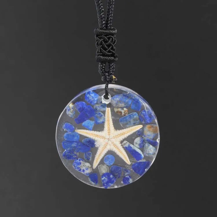 DIY Trending Products Multi AAA Stone 925 Sterling Silver Lapis Lazuli Jewelry Round Pendant Folk Crafts