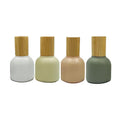 Luxury Macaron 10ml Glass Roller Bottle with Bamboo Cap Beard Oil Cuticle Oil Essential Oil Hair Perfume Dropper Diffuser Usage