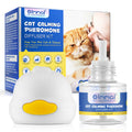 Oimmal Natural 30 Days Cat Calming Starter Kit Pet Enhanced Cat Calming Pheromone Diffuser Kit for Anxiety Relief
