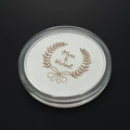 Engravable Coins Personalized Custom Souvenir Logo Laser Round Metal Plated Blank Challenge Coin