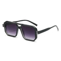 Cyberpunk Trendy Sunglasses UV400 Square Acrylic Lens Customizable Logo for Men Women