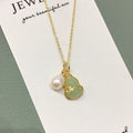 Wholesale New Chinese-style Gourd Natural Freshwater Pearl Necklace Jewelry for Women