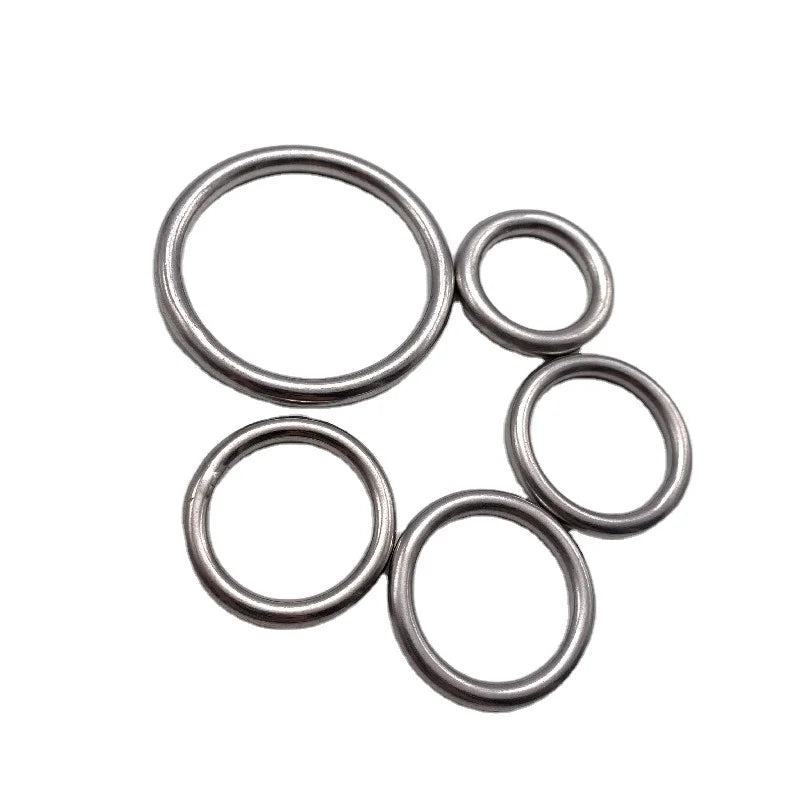 Hot Sale Stainless Steel 304 316 Round Metal O Ring Seamless Metal Welded O Ring