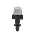 Gray Greenhouse Misting Cooling 4mm Connection Barbed Micro Irrigation Fogger Atomizing Nozzle