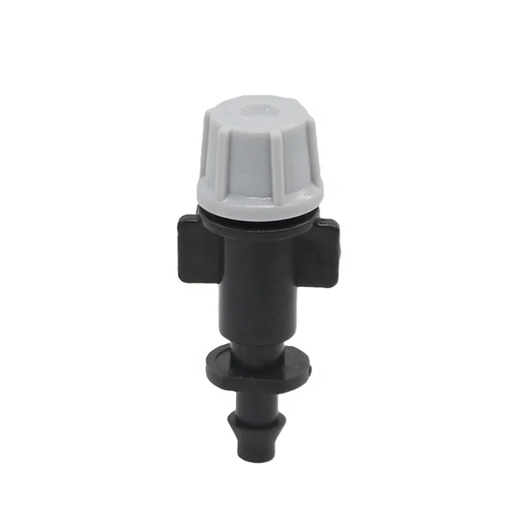 Gray Greenhouse Misting Cooling 4mm Connection Barbed Micro Irrigation Fogger Atomizing Nozzle
