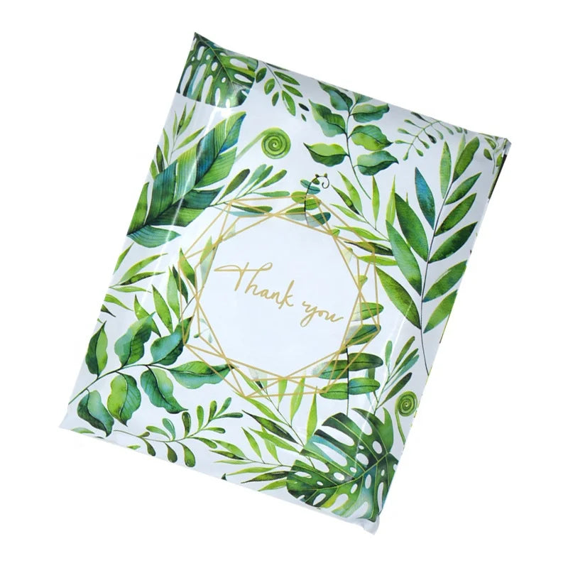 Hot Sales Poly Mailers Plants Printing Envelopes Mailing Bags Clothing Packaging for T Shirts Swimwear