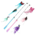 Pet Supplies Feather Funny Cat Stick Interactive Cute Pet Toy for Cat