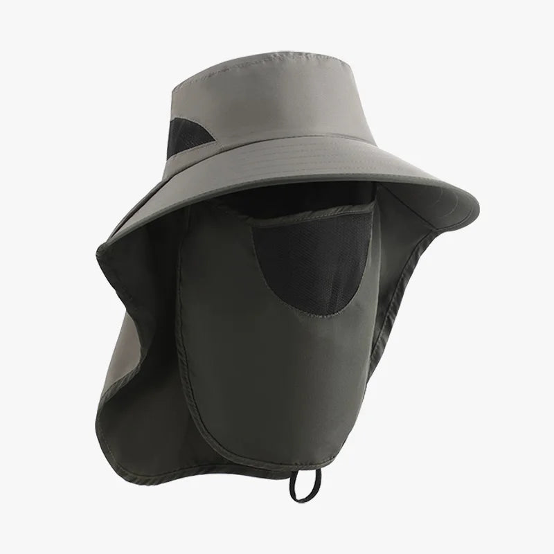 Custom Hiking Neck Covered Shield Fishing Hunting Outdoor Men Fisherman Bucket Hat