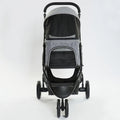 China Supplier High Quality Grey Upload 15kg 3 Wheels Dog Stroller for a Big Dog