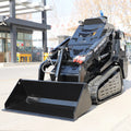 Kubota 25Hp Engine Powered Infront V1000 Mini Skid Diesel Loader with Skid Steer Loader Attachment