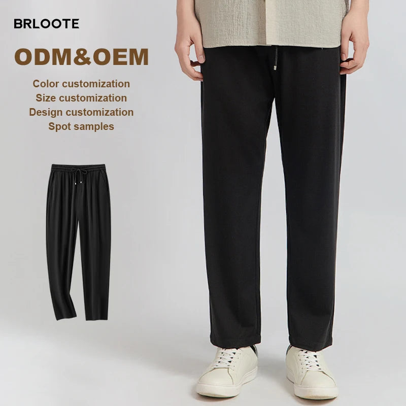 Custom Essential Pants Mens Baggy Sweatpants Joggers Sweat Pants for Men Men's Work Pants Mens Casual Pants Trousers