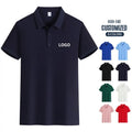 Wholesale Unisex Quick-Dry Short Sleeve Sports Golf Tennis T-Shirts Polo Anti-pilling Men Golf Polo Shirts in Bulk Polo