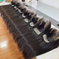 Wholesale Brazilian 13x4 Transparent Lace Front Wig Raw Indian Cuticle Aligned Human Hair Wig 13x6 Frontal Lace Wig for Women