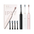X3 Electric Rechargeable Toothbrushes Adult 4Pcs Soft Heads 6 Modes Sonic Toothbrush Couple Customize OEM/ODM Promotional Gift