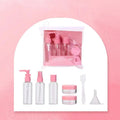 50ml PET Plastic Bottle with Pump Spray Cap | Mist Sprayer for Skin Care Serum & Lotion | Custom Color