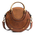 Wholesale Stylish Circle Crossbody Bag for Women Wristlet Handbag Lady Fashion Round Messenger Purse MegaBDM