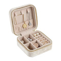 Wholesale Custom Logo Plush Fabric Square Velvet Jewelry Case Small Travel Ring Earring Necklace Box Jewelry Box Organizer