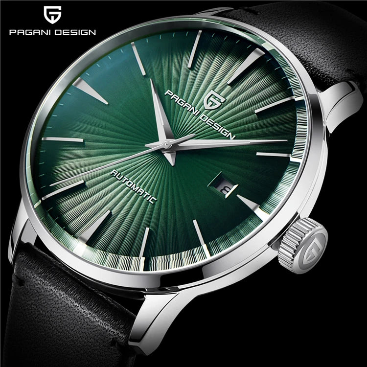 PAGANI Design 2770 Men's Watches Classic Mechanical Leather Watch Men Luxury Automatic Watches Business Waterproof Clock Man