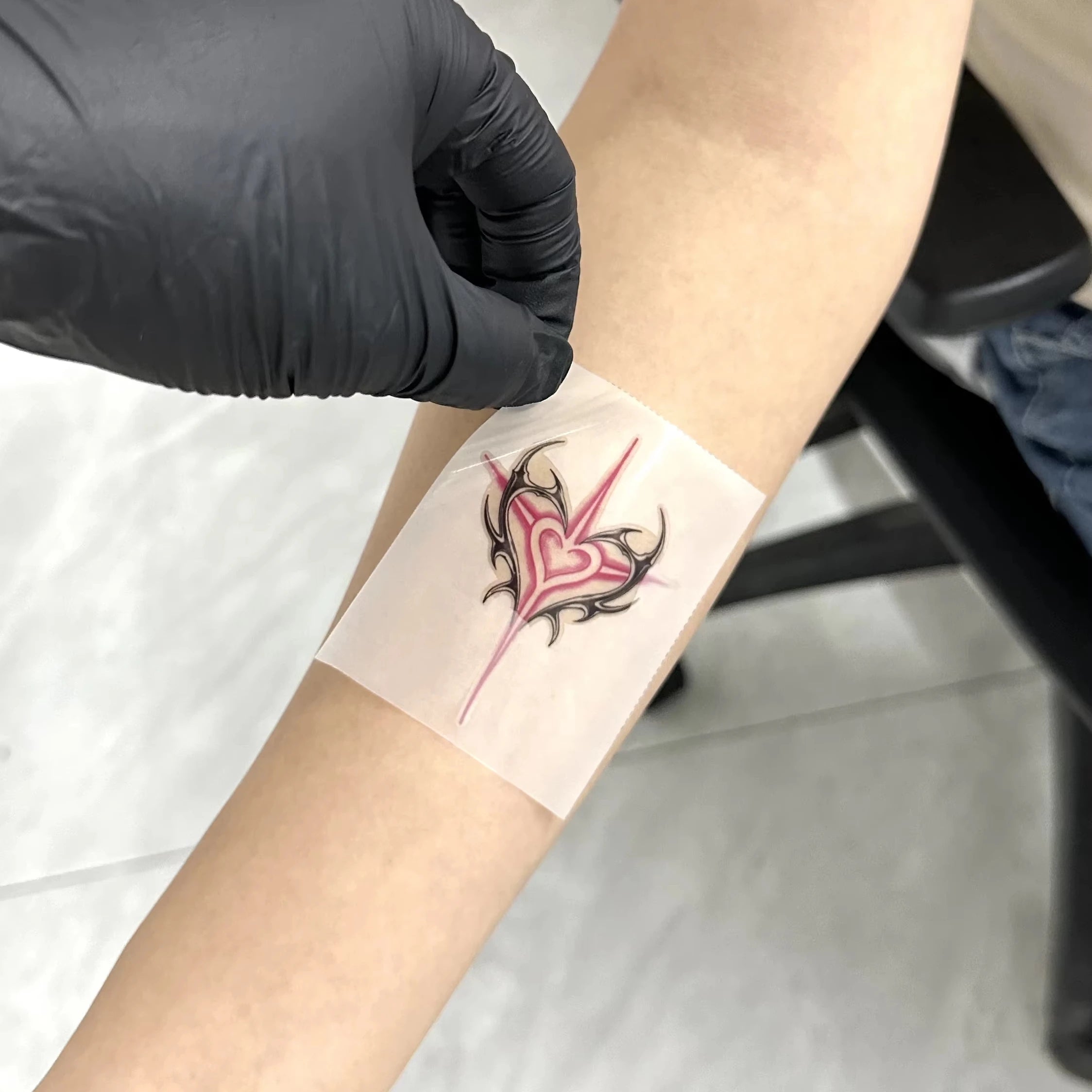 120*90mm No Water Press on Skin Stay 1-3 Days  Wearable Colorful Kids Adult Temporary Tattoo Sticker