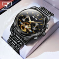 JSDUN8738 China Wholesale Original Movement Stainless Steel Length 21cm Dial Diameter 41mm Waterproof Mechanical Watch